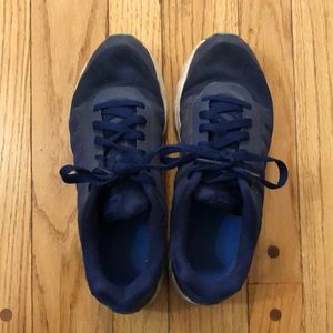 Navy Nike Athletic Sneakers